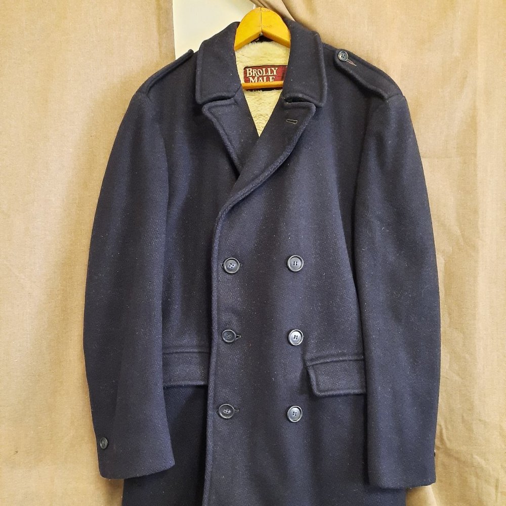 Vintage Brolly Male McGregor Wool Coat